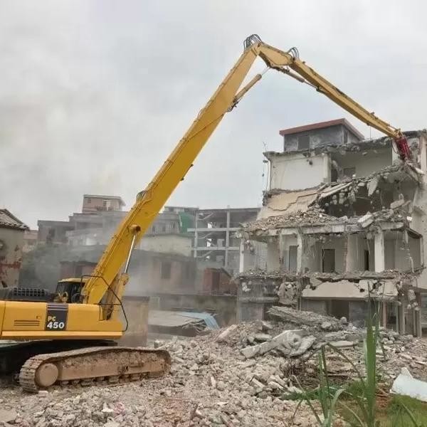 HG785 Excavator Long Arm Q690D Excavator Dipper Arm Extension