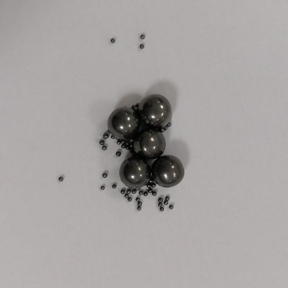 Vácuo que aglomera bolas magnéticas do carboneto de tungstênio de 8mm com resistência de desgaste alta