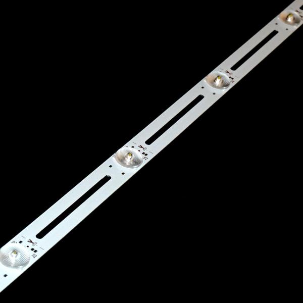 linha de alumínio tiras do PC 590*18mm da barra do luminoso do diodo emissor de luz da tevê 32inch do PWB