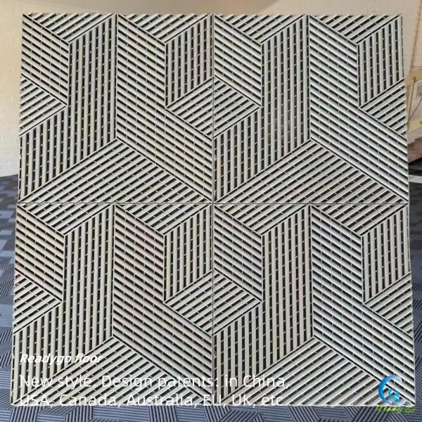 Anti Slip Interlocking Garage Tile 25000lbs Interlocking Mats For Garage