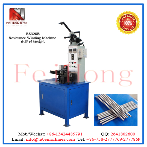 resistance coil machine for tubular heaters or electrice heaters