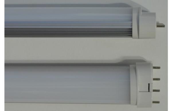 4 Pins 8W 12W 15W 20W 2G11 LED TUBE , 2700-6500K warm white fluorescent tubes
