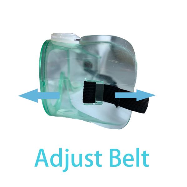 Adjustable Headband Medical Protective Goggles , Anti Dust Medical Safety Eyewear