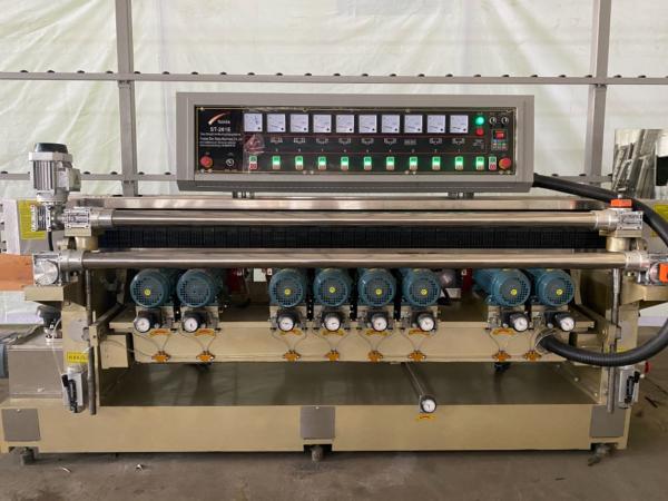 ST-261E Nine Motors Glass Straight Line Beveling Machine for Glass Beveling Equipment