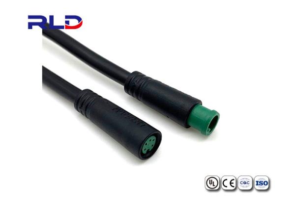 2 Pin 4 Pin 6 Pin Waterproof Cable Connector Male Female Ebike Connector