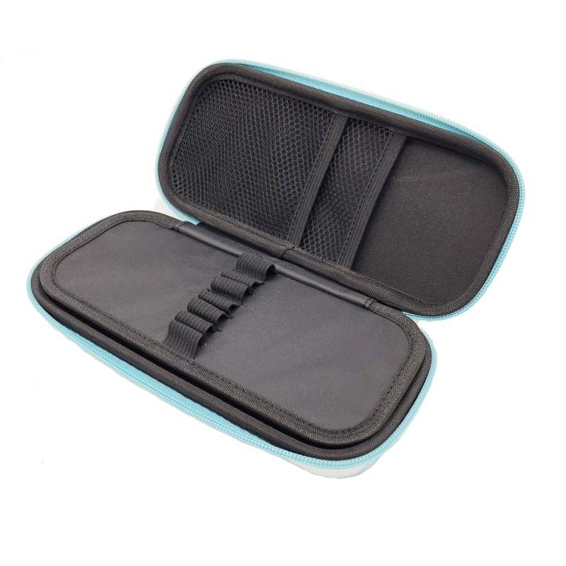 PU Surface Custom EVA Pencil Case School Office Use , Zipper Close Small Hard Shell Case