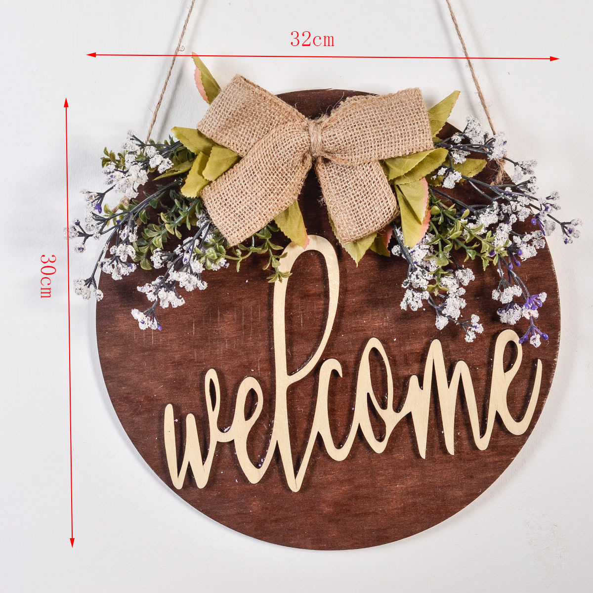 Положительный знак круга Брауна деревянный для парадного входа, деревянных поставок ремесел