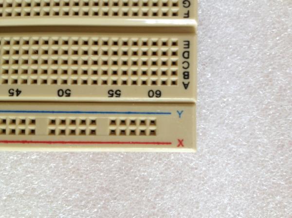 Do ABS eletrônico da placa do protótipo de Brown da experiência laço 840 - pontos plástico