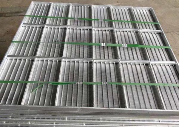 SS304 SS316 SS316L Johnson Water Well Screen , Sieve Mesh Screen For Dust Water Treatment