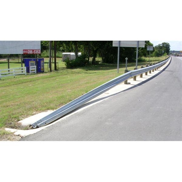 Порошкообразованная наружная охрана дорожная охрана ограждение якорный конец с оцинкованной отделкой