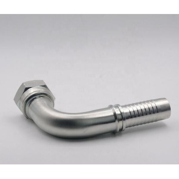 90 grados Codo manguera hidráulica y el fabricante de accesorios para líneas de tubería Conectar desde Ningbo