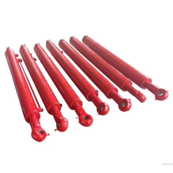 Le boom tend le cou les cylindres hydrauliques mobiles