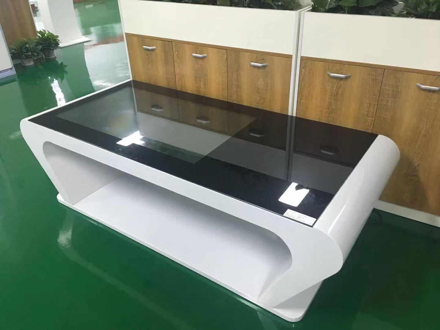 Дисплея ЛКД журнального стола экрана касания дуги касание взаимодействующего водоустойчивое Нано