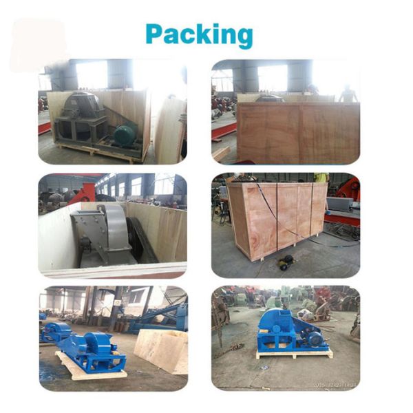 Mobile Palm Leaf Tree Crusher Wood Chipper