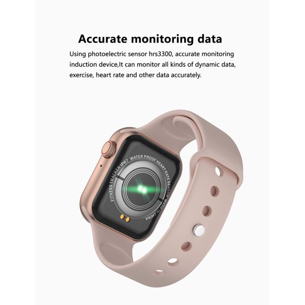 2021 первоначальный андроид p IOS SmartWatch кровяного давления монитора тарифа сердца отслежывателя фитнеса звонка 44mm дозора IWO YY21 умный