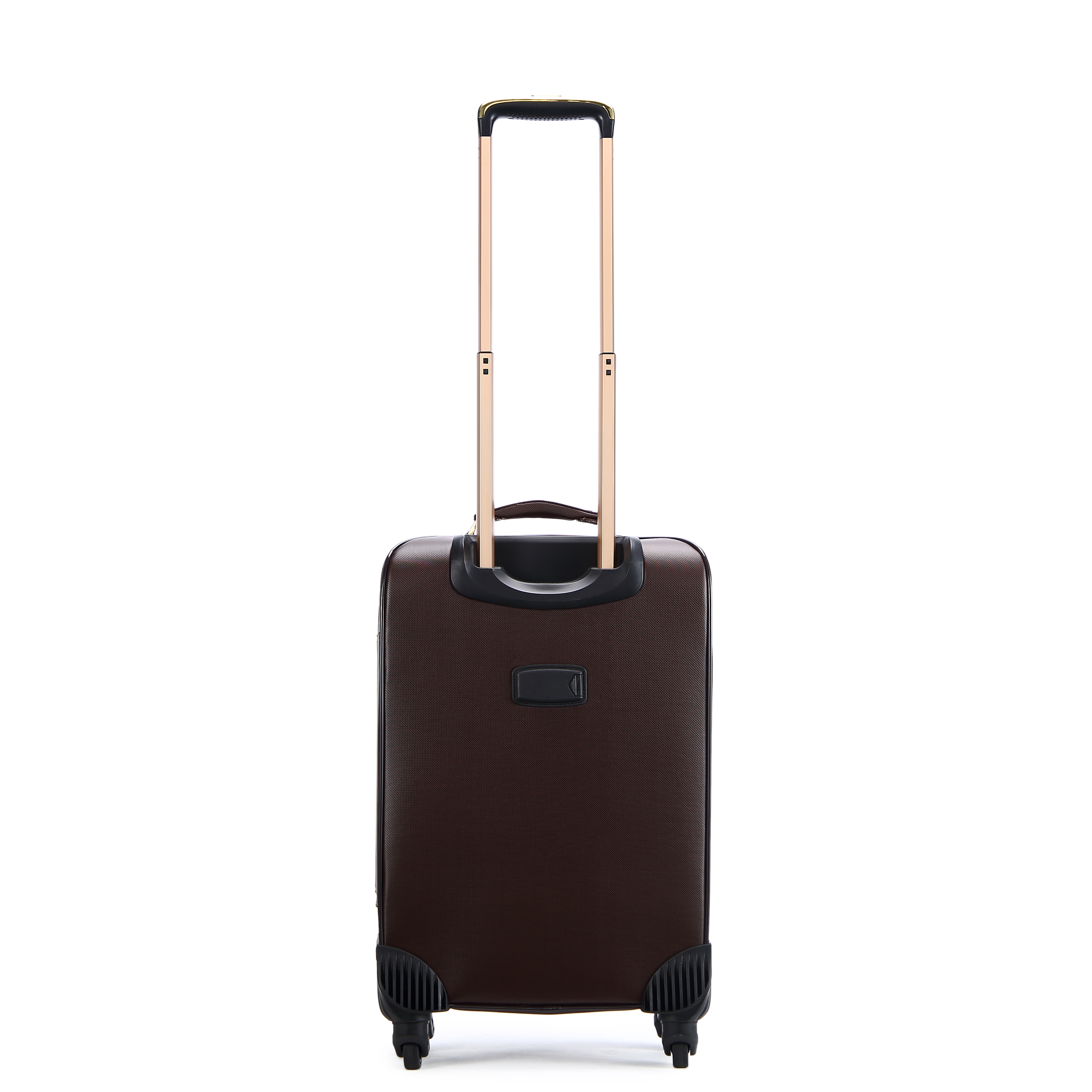Unisex Portable On-the-Go Aluminum Travel Bag Set Convenient PU Material with Spinner Caster for Business Travel