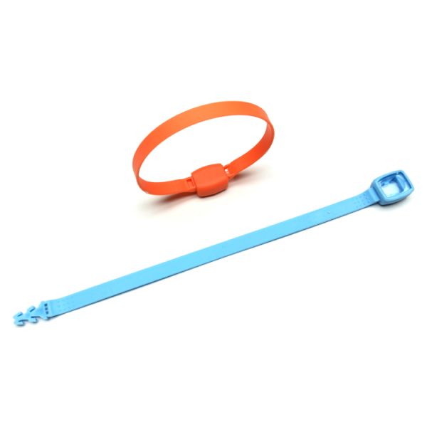 High Strength 194 N Plastic Security Seal with 222 mm Overall Length and PP PC Material for Secure Cargo