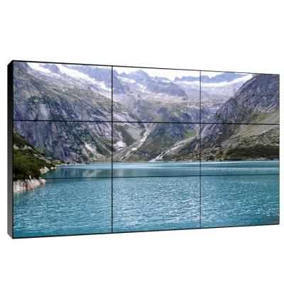 Ultra Narrow Bezel Video Wall Screen Display For Advertising 3x3 video wall size 55 Inch
