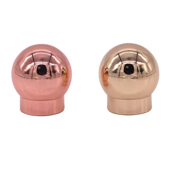 25mm * 30.8mm Bottle Diameter Zamac Perfume Cap , Metal Perfume Cap