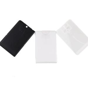 Custom Portable Perfume Sprayer 0.10cc/T Credit Card Bottle 10ml 20ml