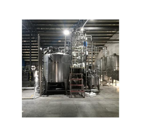 Variable Soy Milk Processing Line with Flexibility 2000 KG Walnut Milk Production
