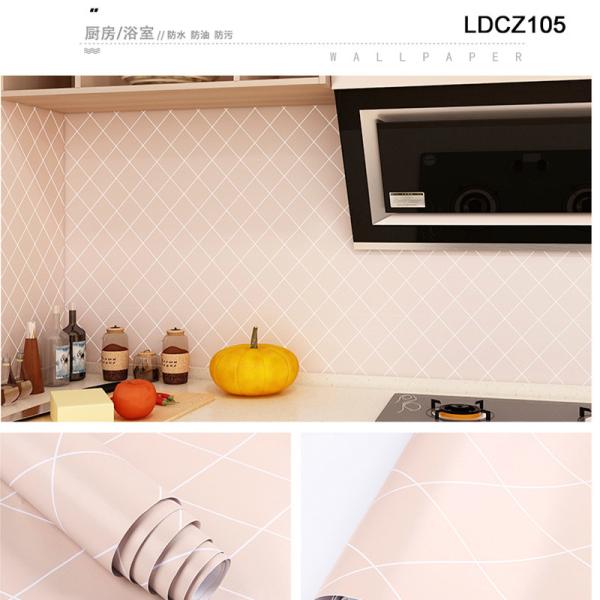 Mosaic Design Self Adhesive Wallpaper for Bathroom Tiles Waterproof Wall Stickers 3D
