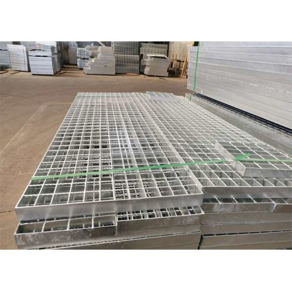 Non Slip Q345 Hot Dip Galvanized Steel Grating For Bridge Pavement