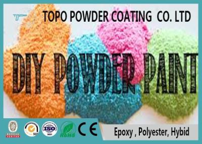 RAL1037 Sun Yellow Polyester Powder Coating Heat Resistant Powder Coat For Steel Structure