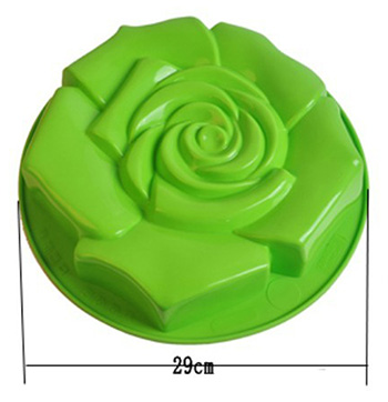 Silicone manufacturer Silicone baking tools Rose shape silicone mold cake mold SB-006