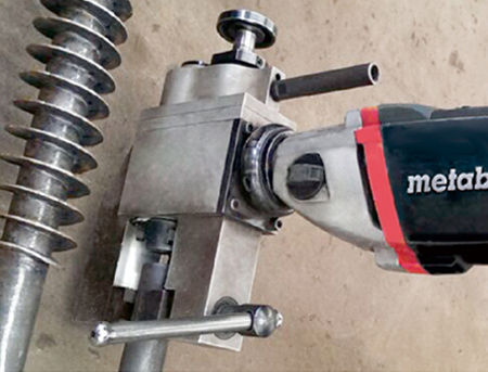 0.5 - машина машины пневматической трубки 2.5КВ скашивая/трубы боилера смотря на