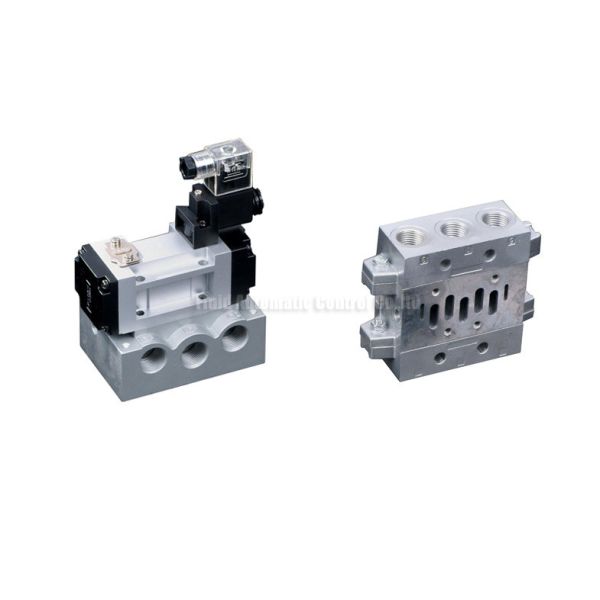 Клапан соленоида 5/2 ISO с коллекторным эквивалентом блока YPC