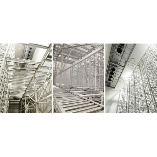 Cold Storage Warehouse Pallet Stacker Crane ASRS Logistics Center Automatic Storage And Retrieval System