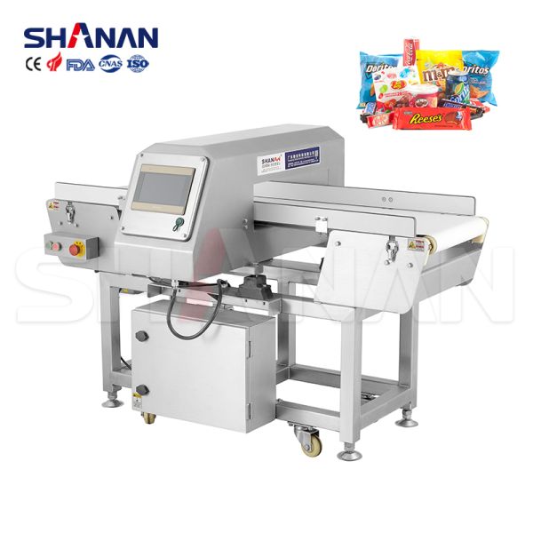 Industrial Factory Adjustment Belt Metal Detector Food Aluminum Foil Packaging  Bakery