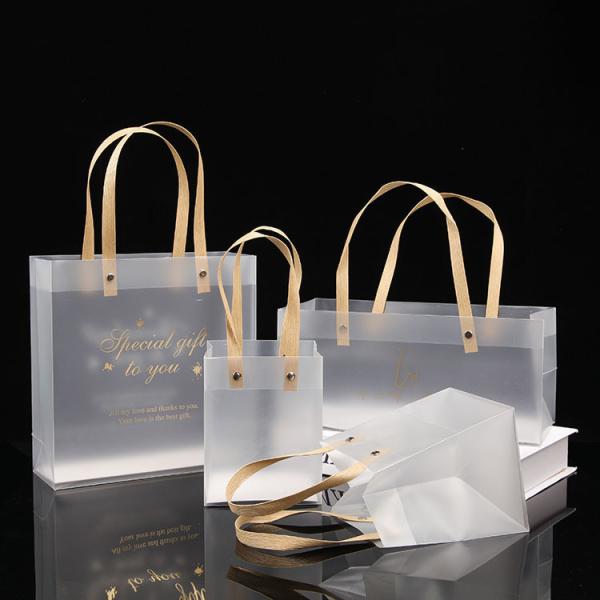 XYDAN Plastic Bags Shopping Transparent Polypropylene Plastic Shopping Bags For Gift Bag