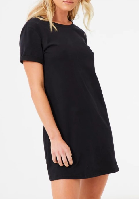 Платье футболки оптового рукава краткости пригонки шеи экипажа тонкого простое пустое