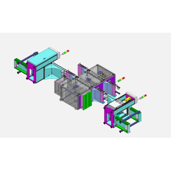 SMT On-line ICT And FCT Double-layer Multi-function Automatic Testing Machine Automation Assembly Line