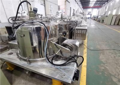 Capacidade de terra arrendada alta da pasta da função completa da desidratação do centrifugador da descarga da parte superior da tampa do retorno