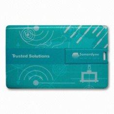 Memoria USB retractable AT-045C de la tarjeta de crédito