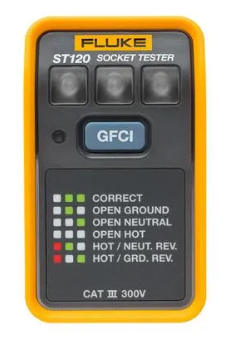 Fluke ST120 GFCI Socket Tester