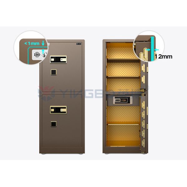 Solid Steel Double Door Home Safe Box For Security H1500mm YB/RS-150D
