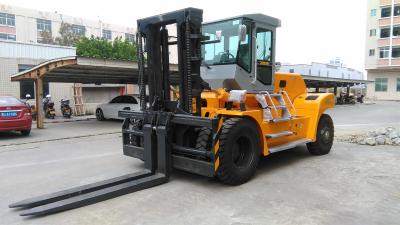 18 Ton Port Forklifts Volvo Energy Saving Engine Diesel Powered Yellow Color
