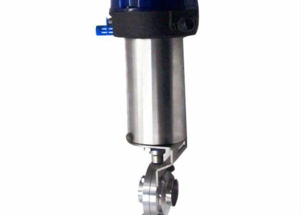 3 Inch Pneumatic Butterfly Valve  Stainless Steel High Corrosion Resistant
