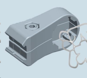 Сандбластинг/полируя алюминиевый соединитель соединителей АЛ-87 трубопровода наружный бросили мычку