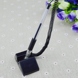 Desk Gel pen,Promotional table gel-ink pen with cap,black counter gel-ink pen,