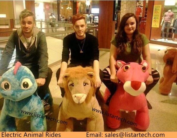 Indoor Sports Facilities Stuffed Animal Ride Coin Operated Kiddie Rides for Mall