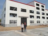 Estrutura de aço leve Construção de edifícios fabricados para oficina de armazém