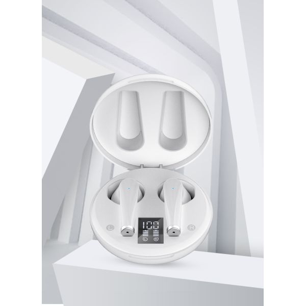 Звук Earbuds 500mAh наушника TWS истинный 5,0 Bluetooth HiFi