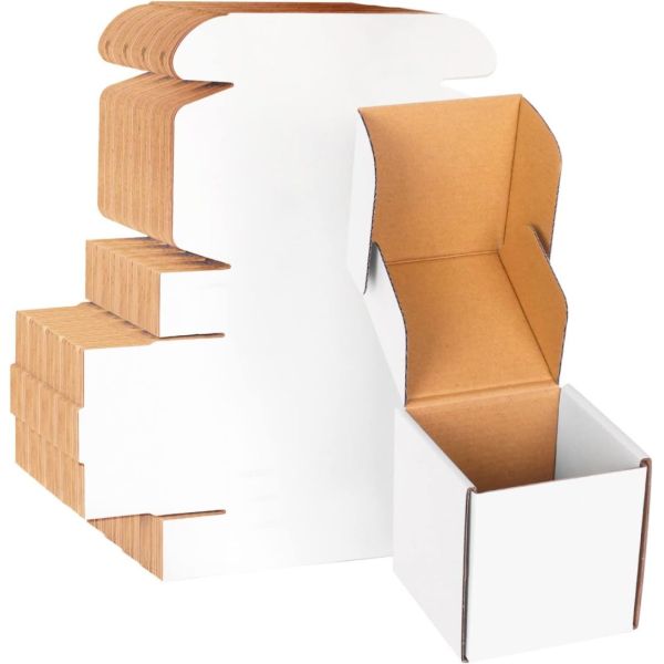 Рифленая бумага 32 ECT прессформы коробки белого торта печь складная