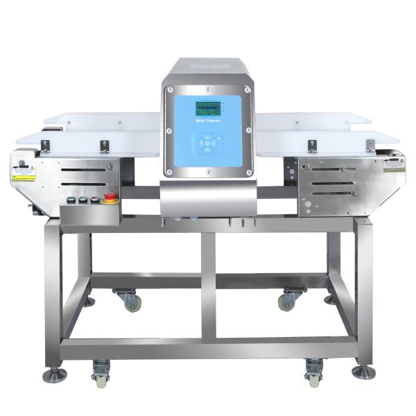 Stainless Steel Industrial Metal Detectors Modular Chain Conveyor