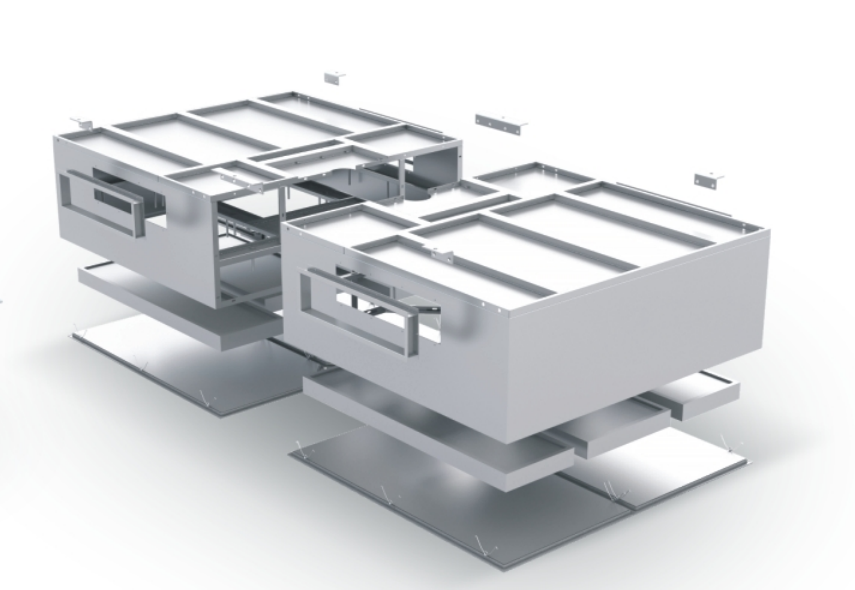 Air Cleaning Equipment Laminar Air Flow Ceiling Modular For Operating Theater Room